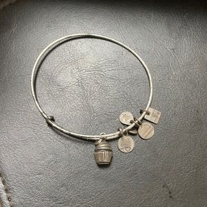 Alex & Ani Cupcake charm bangle